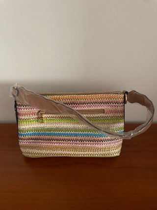 Bolso Paco Martinez esparto multicolor