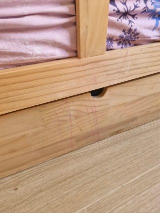 Cama Montessori 90x190cm con cajón
