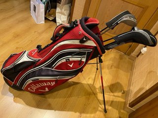 Bolsa Callaway + Varios Palos de Golf