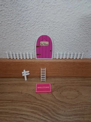 Casita Ratoncito Pérez Decoración