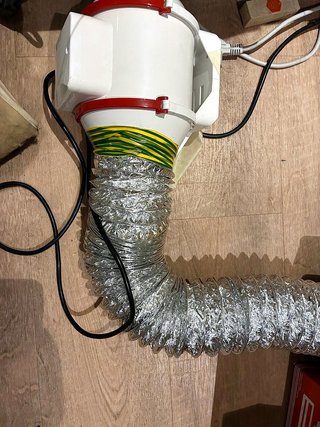 Extractor inline 125mm para cultivo