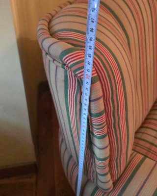 Sofá 3 plazas y 2 sillones de tela comodos