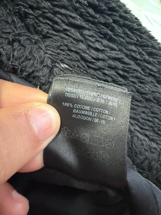 Abrigo Balenciaga Pelo Negro Unisex