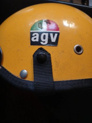 Casco AGV Vintage Italia Años 80