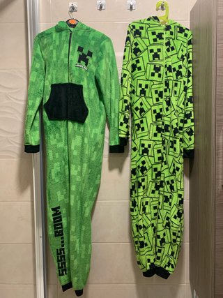 Pijama Minecraft Talla 13-14 Años