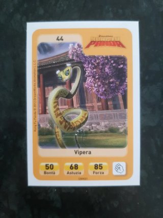 Carte Esselunga Eroi Dreamworks KungFuPanda Vipera
