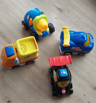 Lote 5 coches VTech para niños