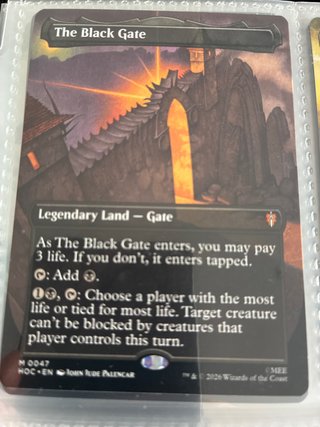 The Black Gate - Magic The Gathering Carta