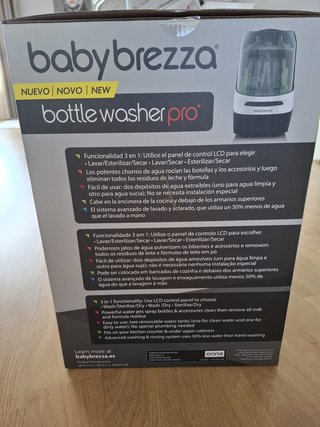 Baby Brezza lavador, desinfectante y secador