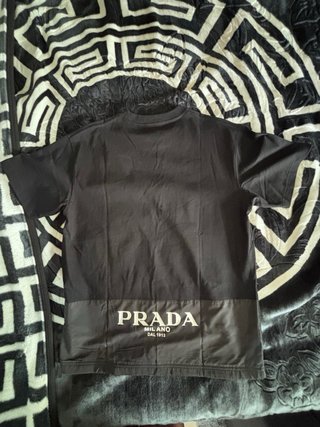 Camiseta Prada Negra Hombre