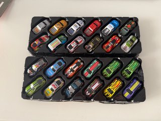 Contenedor coches tipo Hot Wheels - 48 piezas