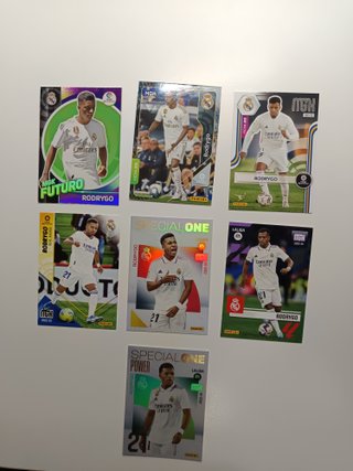 Cromos de fútbol Rodrygo Goes