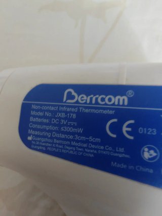 Termómetro Digital Berrcom JXB-170