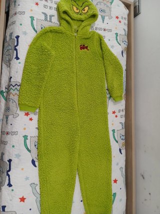 Pijama Mono El Grinch con Capucha talla 11-12 años
