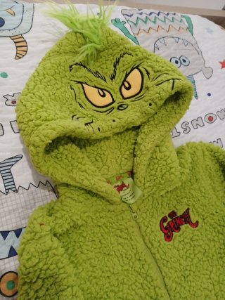 Pijama Mono El Grinch con Capucha talla 11-12 años