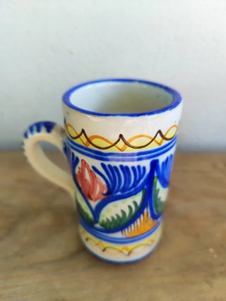 Lote 5 Jarritas Ceramica Vintage Talavera