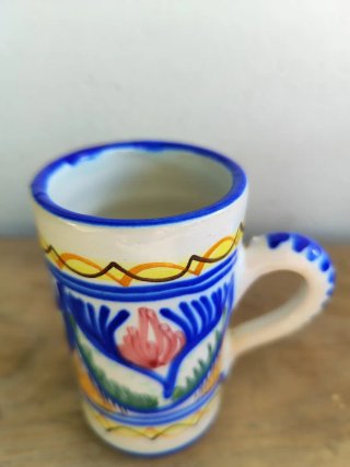 Lote 5 Jarritas Ceramica Vintage Talavera