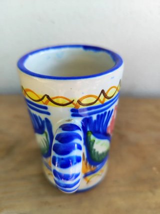 Lote 5 Jarritas Ceramica Vintage Talavera