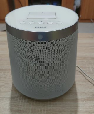 Altavoz Onkyo RBX500 Plata y Blanco