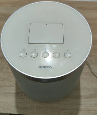Altavoz Onkyo RBX500 Plata y Blanco