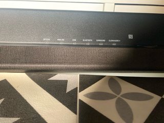 Barra de sonido Sony con subwoofer y mando