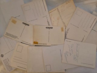 Lote 12 cartoline vintage pubblicità e aviazione