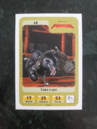 Carte Esselunga Eroi Dreamworks Capo Lupo