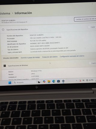 HP EliteBook 640 G10 Plata