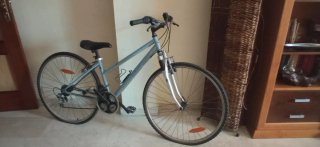 Bicicleta de paseo con marchas