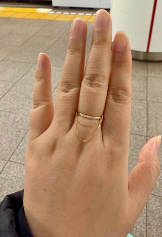 Anillo Ahkah Oro 18k con Diamantes