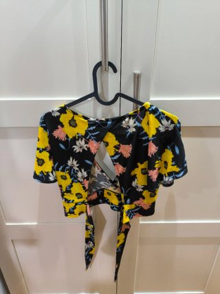 Pack 2 Tops H&M Flores
