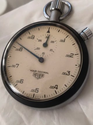 Cronómetro Heuer Hour Decimal
