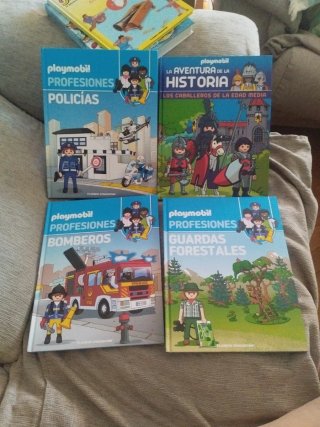 Libro Playmobil profesiones, precio por unidad