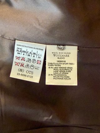 Abrigo lana virgen WEEKEND MAX MARA T38