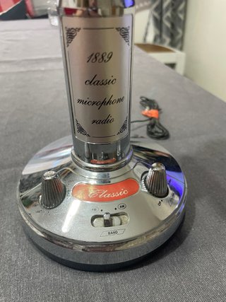 Radio Micrófono Vintage ZONOKI