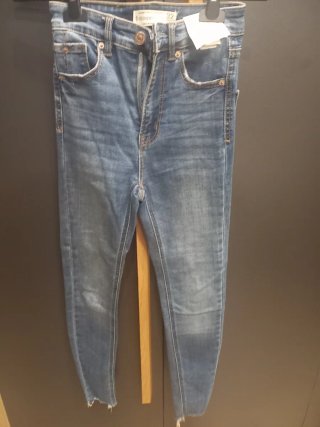Pantalón pitillo STRADE azul talla 32