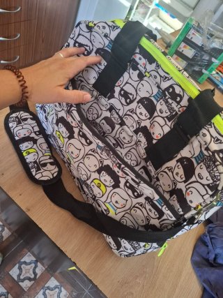 Bolsa bebé Tuc Tuc estampado caras