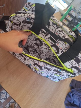 Bolsa bebé Tuc Tuc estampado caras