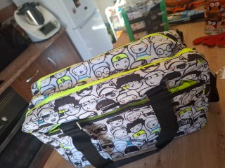Bolsa bebé Tuc Tuc estampado caras