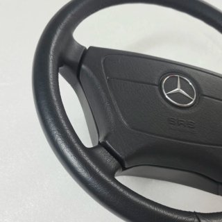 Volante Mercedes cuero negro con airbag