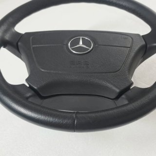 Volante Mercedes cuero negro con airbag