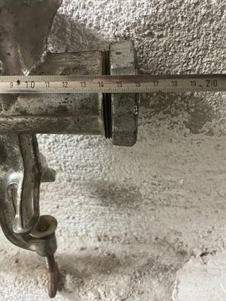 Picadora de carne vintage manual