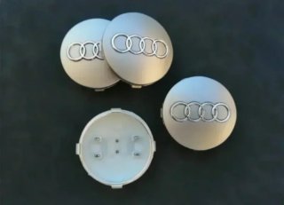 Tapabujes Audi 60mm Tapacubos Centro de Llantas