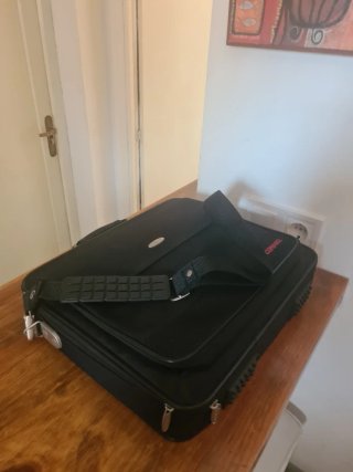 Ordenador portátil Compaq vintage + bolsa
