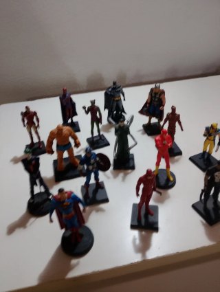 Statuine piombo Marvel DC