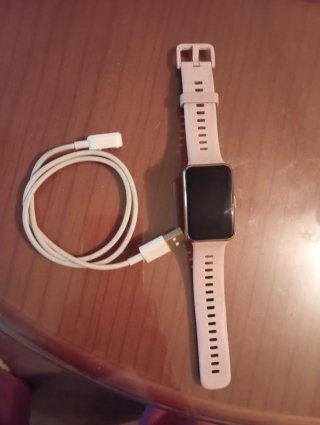 Huawei Watch Fit Rosa + Cargador