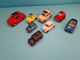 lotto auto modellini macchinine fiat 500