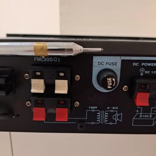 Amplificador AC SA-800RC Radio Cassette 12V/220V