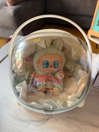 Muñecos Labubu + Ropa y Carrito