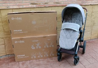 Cybex Priam Capazo y Silla Paseo Soho Grey,